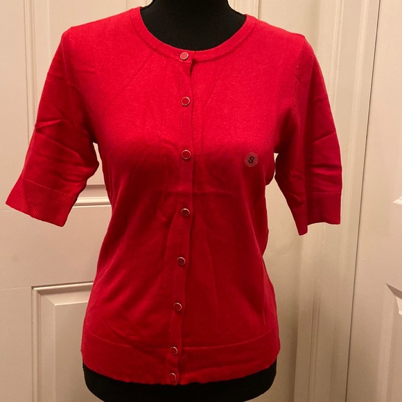 New York & Company - Women's Enamel Button Chelsea Cardigan (NWT) - Picture 1 of 5